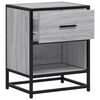vidaXL Κομοδίνο Γκρι Sonoma 40x31x50 εκ. από Επεξεργασμένο Ξύλο