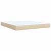 vidaXL &Kappa;&rho;&epsilon;&beta;ά&tau;&iota; Boxspring &mu;&epsilon; &Sigma;&tau;&rho;ώ&mu;&alpha; &Kappa;&rho;&epsilon;&mu; 180x200 &epsilon;&kappa;. &Upsilon;&phi;&alpha;&sigma;&mu;ά&tau;&iota;&nu;&omicron;