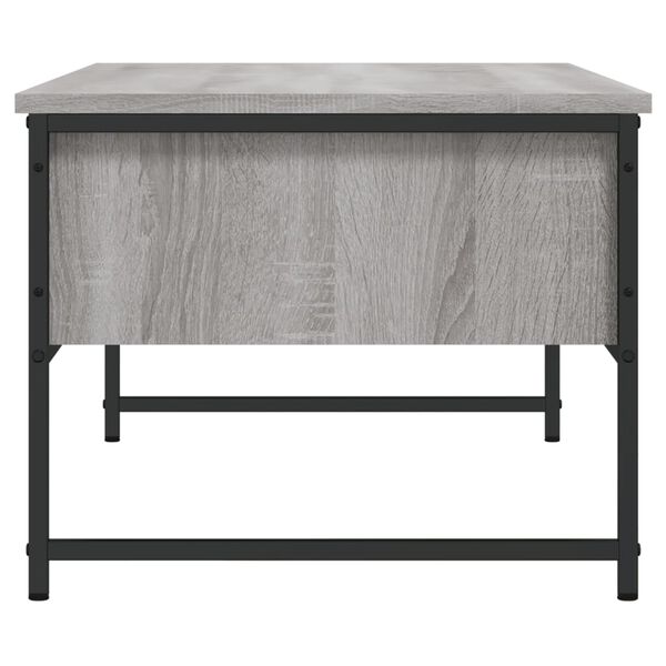 vidaXL Τραπεζάκι Σαλονιού Γκρι Sonoma 101x49x39,5 εκ. Επεξεργ. Ξύλο