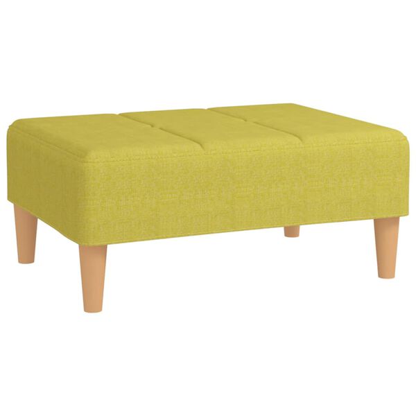 vidaXL Υποπόδιο Πράσινο 78 x 56 x 32 εκ. Υφασμάτινο