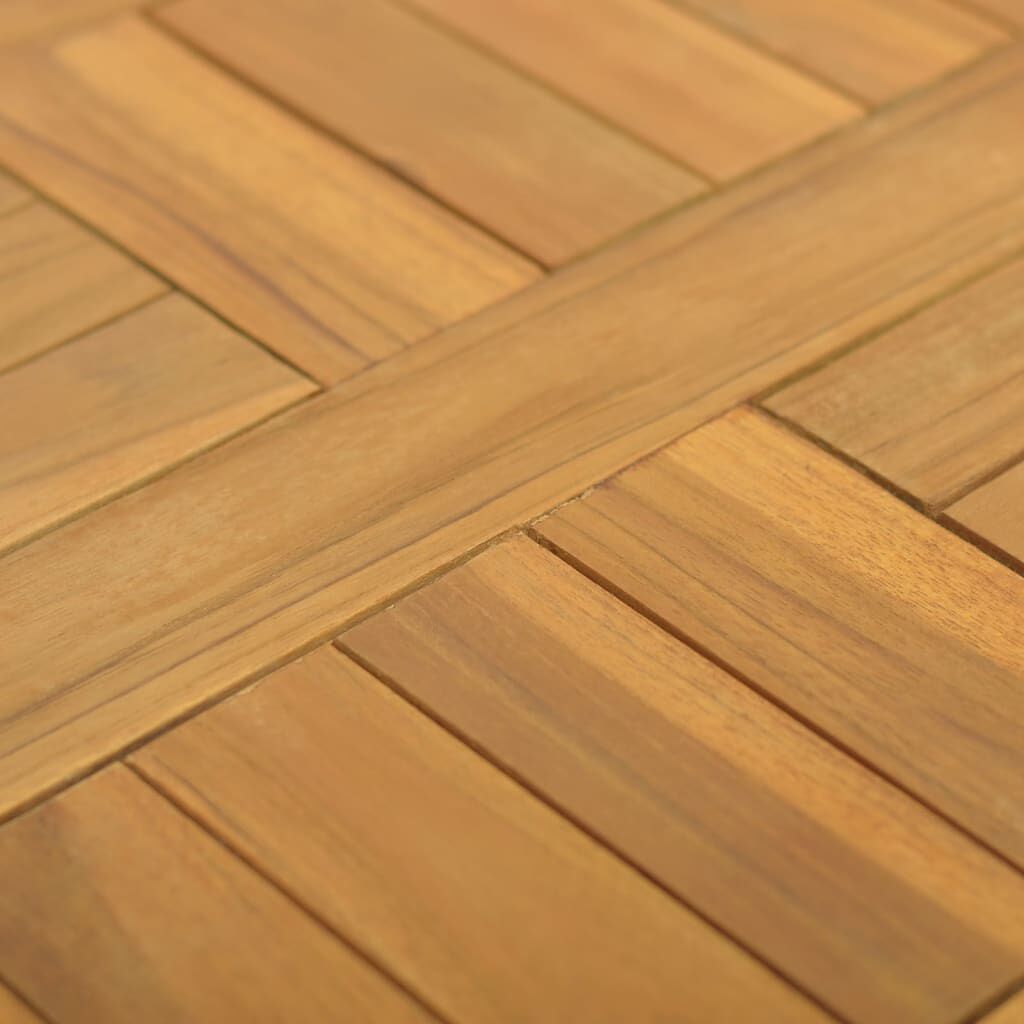 VidaXL Επιφάνεια Τραπεζιού Τετράγωνη 40 x 40 x 2,5 εκ. Μασίφ Ξύλο Teak