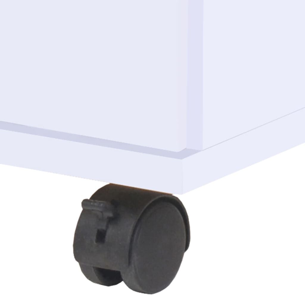 vidaXL Συρταριέρα Λευκή 33 x 45 x 60 εκ.