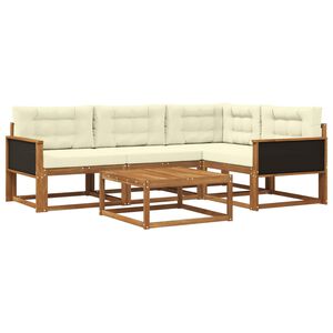 vidaXL &Sigma;&epsilon;&iota;&rho;ά &Kappa;&alpha;&nu;&alpha;&pi;έ &Epsilon;&xi;&omega;&tau;&epsilon;&rho;&iota;&kappa;&omicron;ύ 5 pcs &Phi;&upsilon;&sigma;&iota;&kappa;ό &kappa;&alpha;&iota; &Kappa;&rho;έ&mu;&alpha;