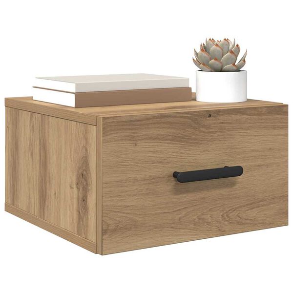vidaXL &Kappa;&omicron;&mu;&omicron;&delta;ί&nu;&omicron; 2 pcs Artisan Oak 35 x 35 x 20 &epsilon;&kappa; &Epsilon;&pi;&epsilon;&xi;&epsilon;&rho;&gamma;&alpha;&sigma;&mu;έ&nu;&omicron; &xi;ύ&lambda;&omicron;