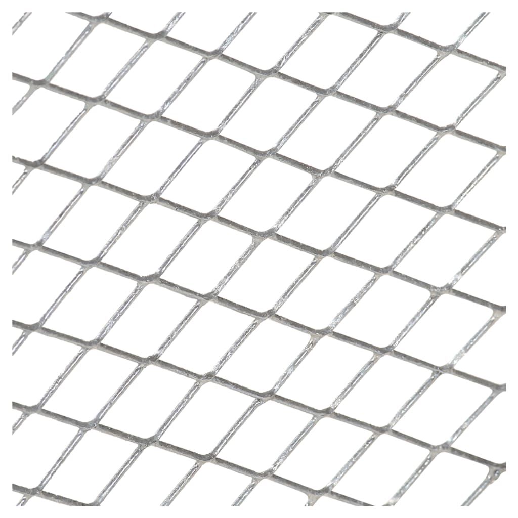 vidaXL Κομποστοποιητής Κήπου 100 x 100 x 77 εκ. Γαλβανισμένος Σίδηρος