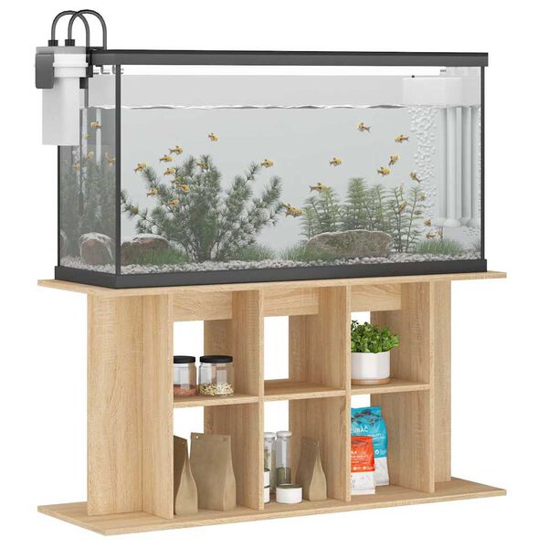 vidaXL Βάση Ενυδρείου Sonoma Δρυς 120x40x60 εκ. από Τεχνητό Ξύλο
