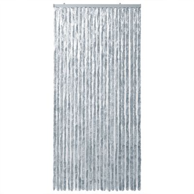 vidaXL Σήτα Εντόμων Λευκή / Γκρι 100 x 200 εκ. από Σενίλ