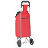vidaXL Καρότσι Αγορών Κόκκινο 35 x 28 x 92 εκ. Ύφασμα Oxford