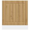 vidaXL Πίνακας πλυντηρίου πιάτων "Lucca" Artisan Oak Engineered Wood