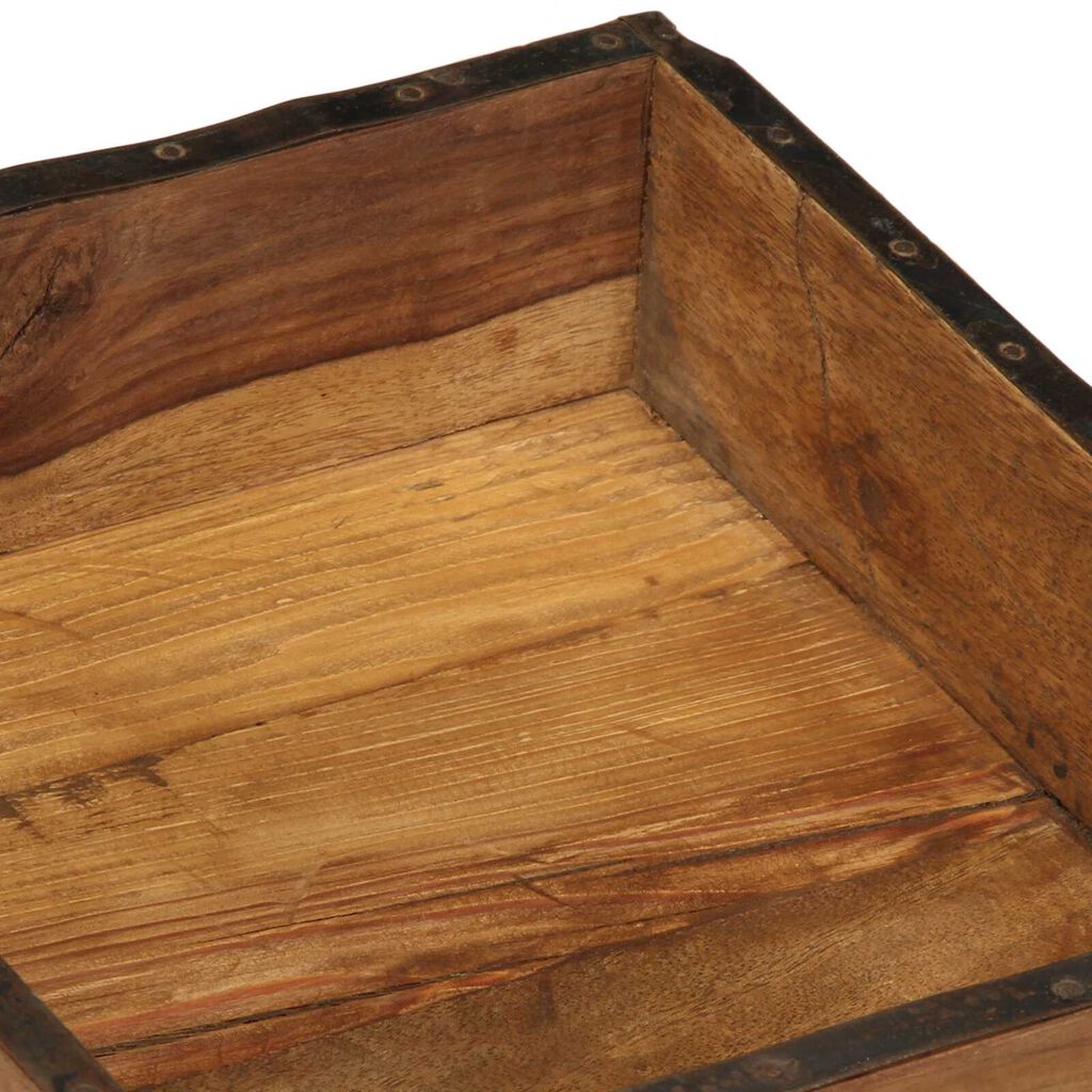 vidaXL Δίσκος με αποθήκευση Καφέ 31 x 29 x 10 εκ