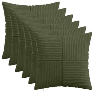 vidaXL &Kappa;ά&lambda;&upsilon;&mu;&mu;&alpha; &Mu;&alpha;&xi;&iota;&lambda;&alpha;&rho;&iota;&omicron;ύ 6 pcs ALMELO &Pi;&rho;ά&sigma;&iota;&nu;&omicron; 30 x 30 cm &kappa;&omicron;&rho;&nu;&tau;&omicron;&upsilon;&rho;ό&iota;