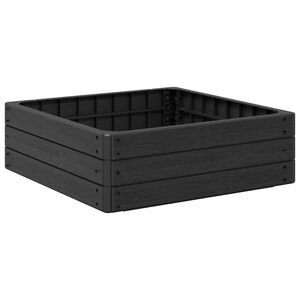 vidaXL &Alpha;&nu;&epsilon;&beta;&alpha;&sigma;&mu;έ&nu;&omicron; &Kappa;&rho;&epsilon;&beta;ά&tau;&iota; &Mu;&alpha;ύ&rho;&omicron; 75,5 x 75,5 x 25 &epsilon;&kappa; PP