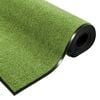 vidaXL Χαλάκι Εξώπορτας Πράσινο και Μαύρο 120 x 250 cm