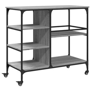 vidaXL &Tau;&rho;ό&lambda;&epsilon;ϊ &Kappa;&omicron;&upsilon;&zeta;ί&nu;&alpha;&sigmaf; Sonoma &Gamma;&kappa;&rho;&iota; 100x45x89,5 &epsilon;&kappa;. &Epsilon;&pi;&epsilon;&xi;&epsilon;&rho;&gamma;&alpha;&sigma;&mu;έ&nu;&omicron; &Xi;ύ&lambda;&omicron;