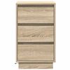 vidaXL Κομοδίνο με Sonoma Δρυς 39 x 34.5 x 65 εκ. Επεξεργασμένο ξύλο