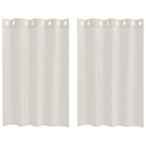 vidaXL &Kappa;&omicron;&upsilon;&rho;&tau;ί&nu;&alpha; &beta;&upsilon;&sigma;&sigma;&iota;&nu;ί 2 &tau;&mu;&chi;. &Kappa;&rho;&epsilon;&mu; 140 x 140 cm &Pi;&omicron;&lambda;&upsilon;&epsilon;&sigma;&tau;έ&rho;&alpha;&sigmaf;