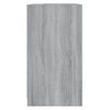 vidaXL Ραφιέρα Γκρι Sonoma 70 x 40,5 x 75 εκ. από Μοριοσανίδα