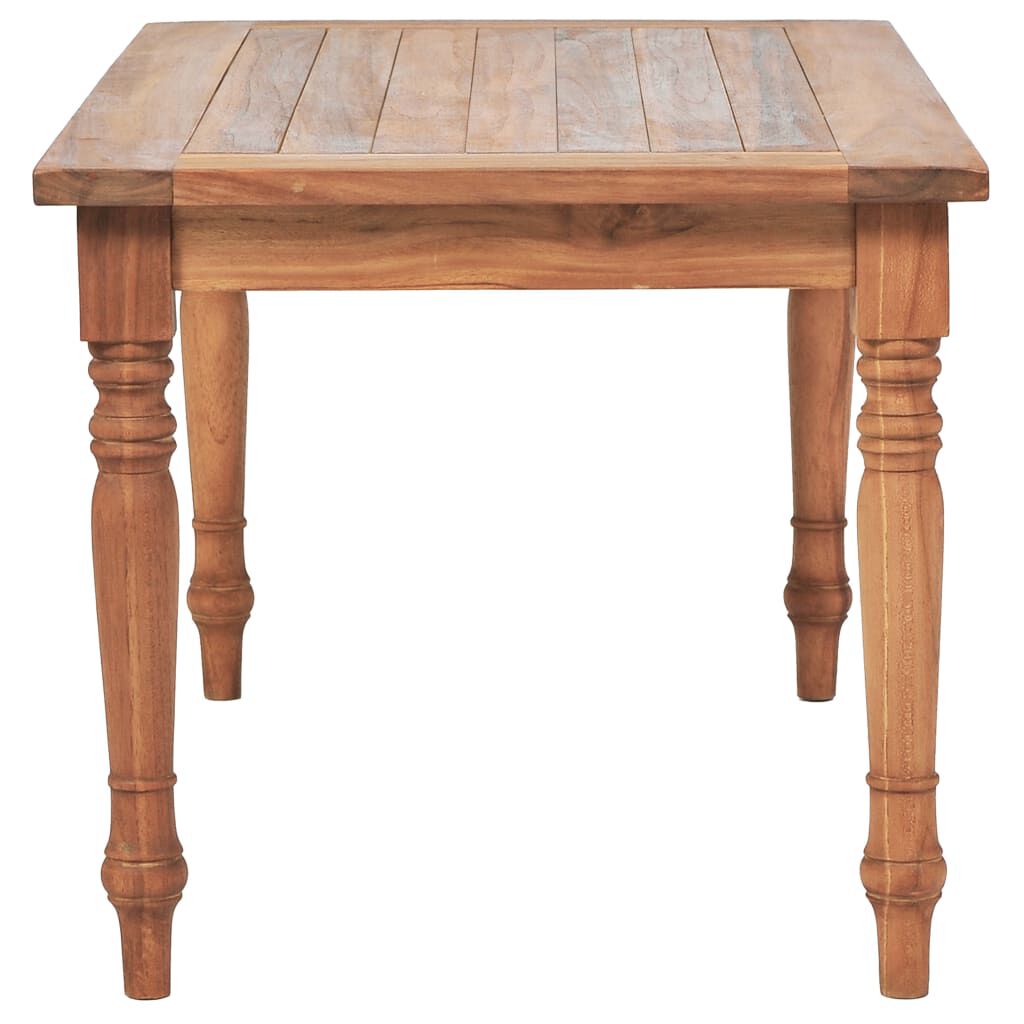 vidaXL Τραπέζι Batavia 90 x 50 x 45 εκ. από Ξύλο Teak