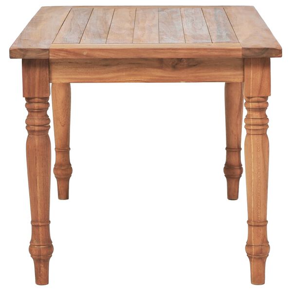 vidaXL Τραπέζι Batavia 90 x 50 x 45 εκ. από Ξύλο Teak