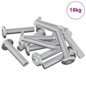 vidaXL &Beta;ί&delta;&alpha; &kappa;&lambda;&epsilon;&iota;&delta;ώ&mu;&alpha;&tau;&omicron;&sigmaf; &Mu;&omicron;&nu;ό&chi;&rho;&omega;&mu;&omicron; 2647 pcs &Alpha;&sigma;&eta;&mu;ί &Alpha;&tau;&sigma;ά&lambda;&iota;