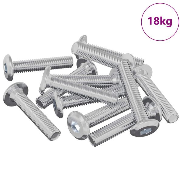 vidaXL &Beta;ί&delta;&alpha; &kappa;&lambda;&epsilon;&iota;&delta;ώ&mu;&alpha;&tau;&omicron;&sigmaf; &Mu;&omicron;&nu;ό&chi;&rho;&omega;&mu;&omicron; 2647 pcs &Alpha;&sigma;&eta;&mu;ί &Alpha;&tau;&sigma;ά&lambda;&iota;