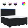vidaXL &Kappa;&rho;&epsilon;&beta;ά&tau;&iota; Boxspring &mu;&epsilon; &Sigma;&tau;&rho;ώ&mu;&alpha; &Mu;&alpha;ύ&rho;&omicron; 180x200 &epsilon;&kappa;. &Beta;&epsilon;&lambda;&omicron;ύ&delta;&iota;&nu;&omicron;