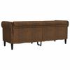 vidaXL Καναπές Chesterfield Άλλο Καφέ 201.5 x 74.5 x 74.5 εκατοστά