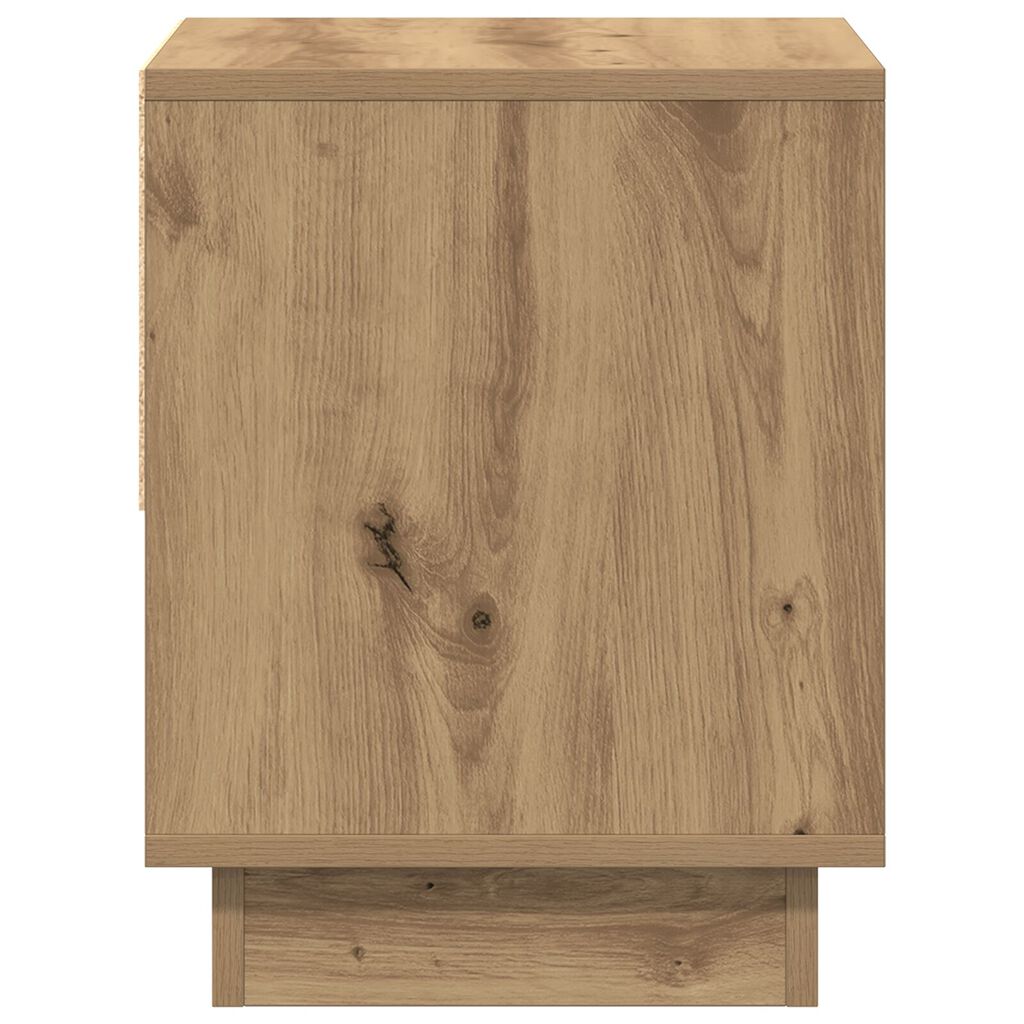 vidaXL Κομοδίνο 2 τεμ Καρυδί 45x34x47 εκ Ξύλο Γεννητριών