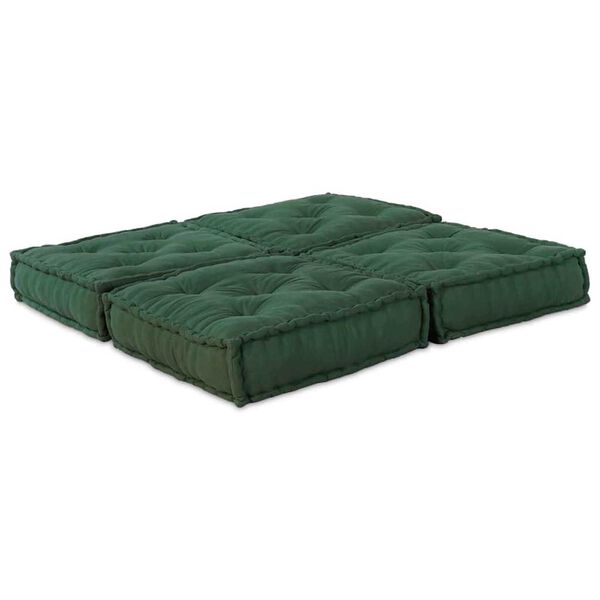 vidaXL Μαξιλάρι 2 pcs Πράσινο 70 x 70 x 36 εκ Πολυεστέρας
