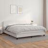 vidaXL &Kappa;&rho;&epsilon;&beta;ά&tau;&iota; Boxspring &mu;&epsilon; &Sigma;&tau;&rho;ώ&mu;&alpha; &Lambda;&epsilon;&upsilon;&kappa;ό 180x200 &epsilon;&kappa;. &Sigma;&upsilon;&nu;&theta;&epsilon;&tau;&iota;&kappa;ό &Delta;έ&rho;&mu;&alpha;