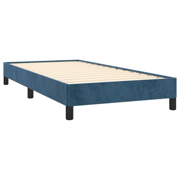 vidaXL &Kappa;&rho;&epsilon;&beta;ά&tau;&iota; Boxspring &mu;&epsilon; &Sigma;&tau;&rho;ώ&mu;&alpha; &Sigma;&kappa;&omicron;ύ&rho;&omicron; &Mu;&pi;&lambda;&epsilon; 90x200 &epsilon;&kappa;. &Beta;&epsilon;&lambda;&omicron;ύ&delta;&iota;&nu;&omicron;