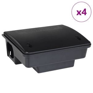 vidaXL &Pi;&omicron;&nu;&tau;&iota;&kappa;&omicron;&pi;&alpha;&gamma;ί&delta;&epsilon;&sigmaf; 4 &tau;&epsilon;&mu;. &Mu;&alpha;ύ&rho;&epsilon;&sigmaf; 23x19x9,5 &epsilon;&kappa;.