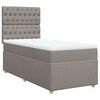 vidaXL &Kappa;&rho;&epsilon;&beta;ά&tau;&iota; Boxspring &mu;&epsilon; &Sigma;&tau;&rho;ώ&mu;&alpha; Taupe 80x200 &epsilon;&kappa;. &Upsilon;&phi;&alpha;&sigma;&mu;ά&tau;&iota;&nu;&omicron;