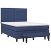 vidaXL &Kappa;&rho;&epsilon;&beta;ά&tau;&iota; Boxspring &mu;&epsilon; &Sigma;&tau;&rho;ώ&mu;&alpha; &Mu;&pi;&lambda;&epsilon; 140x200 &epsilon;&kappa;. &Upsilon;&phi;&alpha;&sigma;&mu;ά&tau;&iota;&nu;&omicron;