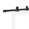 vidaXL Συρόμενη Πόρτα ORKDAL Λευκό 61 x 198.5 εκ. Ξύλο και μέταλλο