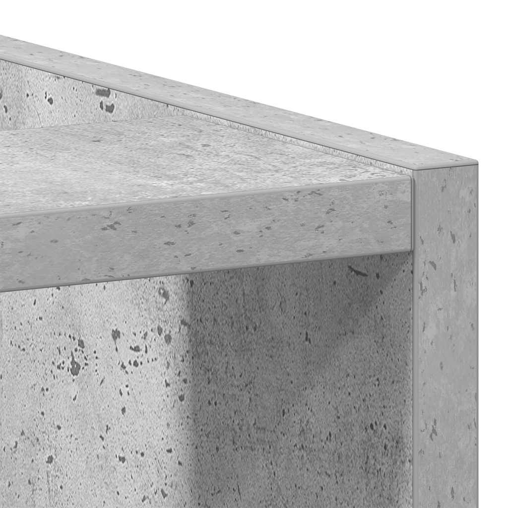 vidaXL Ντουλάπι Δαπέδου Riga Γκρι Σκυροδέματος 20x44,5x81,5εκ.