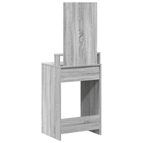 vidaXL Κομμό Υπνοδωματίου με συρτάρι Γκρι sonoma 50 x 41 x 140 εκ.