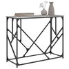 vidaXL Τραπέζι Κονσόλα Γκρι Sonoma 100x40x80 εκ. Επεξεργασμένο Ξύλο