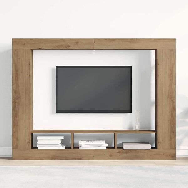 vidaXL &Nu;&tau;&omicron;&upsilon;&lambda;ά&pi;&iota; TV artisan &delta;&rho;&upsilon;&sigmaf; 152 x 22 x 113 &epsilon;&kappa;. &Epsilon;&pi;&epsilon;&xi;&epsilon;&rho;&gamma;&alpha;&sigma;&mu;έ&nu;&omicron; &xi;ύ&lambda;&omicron;