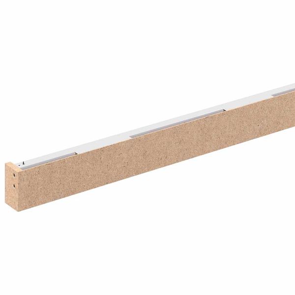 vidaXL Κιτ υλικού συρόμενης πόρτας 183 cm Κράμα αλουμινίου Sliver