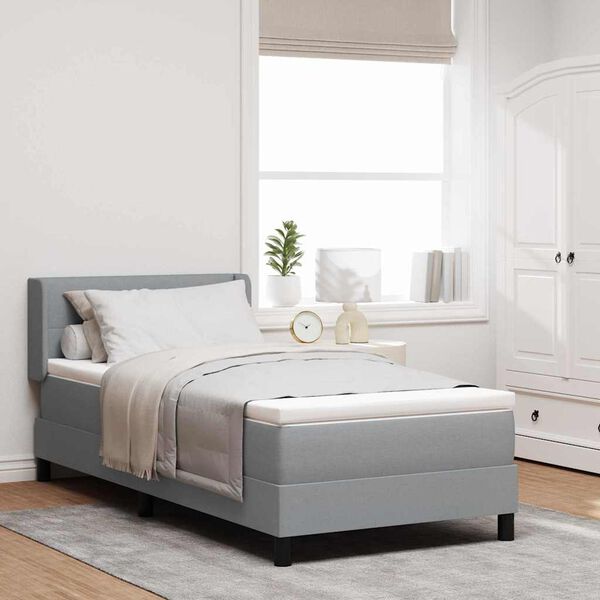 vidaXL &Kappa;&rho;&epsilon;&beta;ά&tau;&iota; box spring &mu;&epsilon; &sigma;&tau;&rho;ώ&mu;&alpha; &Alpha;&nu;&omicron;&iota;&chi;&tau;ό &gamma;&kappa;&rho;&iota; 100 x 200 cm