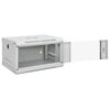 vidaXL Καμπίνα Δικτύου Επιτοίχια 6U 19'' IP20 53x40x30 εκ.