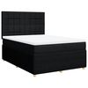 vidaXL &Kappa;&rho;&epsilon;&beta;ά&tau;&iota; Boxspring &mu;&epsilon; &Sigma;&tau;&rho;ώ&mu;&alpha; &Mu;&alpha;ύ&rho;&omicron; 140x200 &epsilon;&kappa;. &Upsilon;&phi;&alpha;&sigma;&mu;ά&tau;&iota;&nu;&omicron;