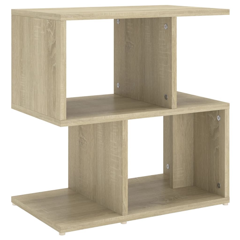 vidaXL Κομοδίνο Sonoma Δρυς 50 x 30 x 51,5 εκ. από Επεξ. Ξύλο