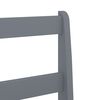 vidaXL Καρέκλες Τραπεζαρίας Panama Γκρι 40x46x90 εκ. Μασίφ Ξύλο Πεύκου