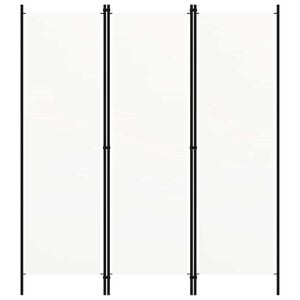 vidaXL &Delta;&iota;&alpha;&chi;&omega;&rho;&iota;&sigma;&tau;&iota;&kappa;ό &Delta;&omega;&mu;&alpha;&tau;ί&omicron;&upsilon; &mu;&epsilon; 3 &Pi;ά&nu;&epsilon;&lambda; &Lambda;&epsilon;&upsilon;&kappa;ό 150 x 180 &epsilon;&kappa;.