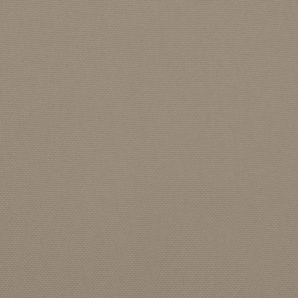 vidaXL Μαξιλάρι Πάγκου Κήπου Taupe 100x50x4 εκ. Ύφασμα Oxford
