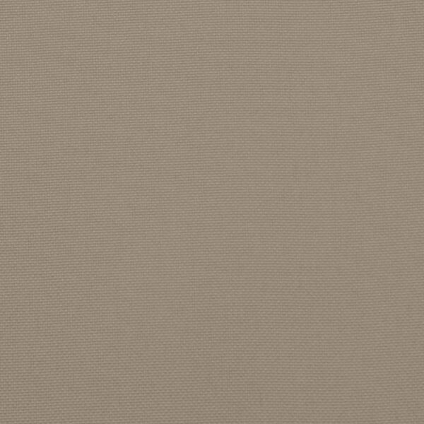 vidaXL Μαξιλάρι Πάγκου Κήπου Taupe 100x50x4 εκ. Ύφασμα Oxford