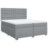 vidaXL &Kappa;&rho;&epsilon;&beta;ά&tau;&iota; Boxspring &mu;&epsilon; &Sigma;&tau;&rho;ώ&mu;&alpha; &Alpha;&nu;&omicron;&iota;&chi;&tau;ό &Gamma;&kappa;&rho;&iota; 200x200 &epsilon;&kappa;. &Upsilon;&phi;&alpha;&sigma;&mu;ά&tau;&iota;&nu;&omicron;
