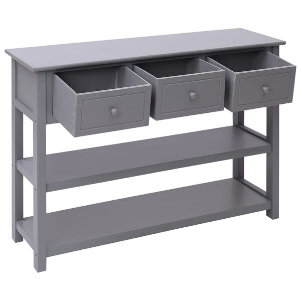 vidaXL &Nu;&tau;&omicron;&upsilon;&lambda;ά&pi;&iota; &Gamma;&kappa;&rho;&iota; 108 x 30 x 76 &epsilon;&kappa;. &alpha;&pi;ό &Mu;&alpha;&sigma;ί&phi; &Xi;ύ&lambda;&omicron; &Pi;&alpha;&upsilon;&lambda;ώ&nu;&iota;&alpha;&sigmaf;